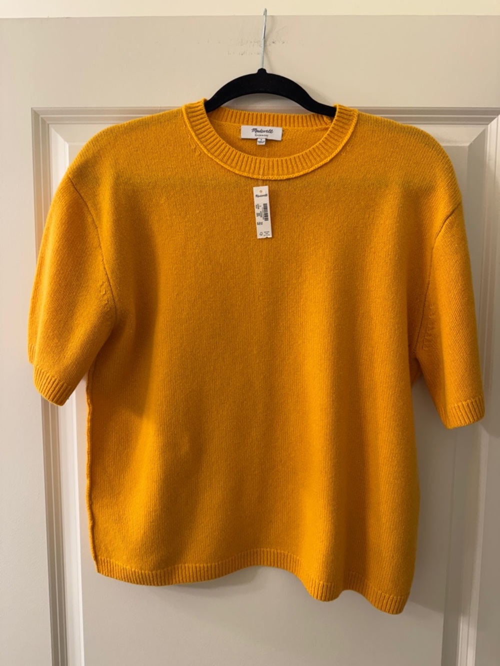 Madewell Relaxed 100% Cashmere Sweater Tee